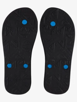 Quiksilver Molokai Word Block - Tongs Pour Garçon -Tenue De Surf aqbl100425 quiksilverp xbkb bck1