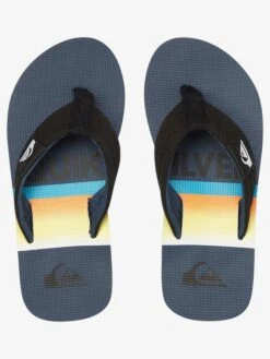 Quiksilver Molokai Layback - Sandales Pour Garçon -Tenue De Surf aqbl100429 molokailaybackyouthp xkbk frt4