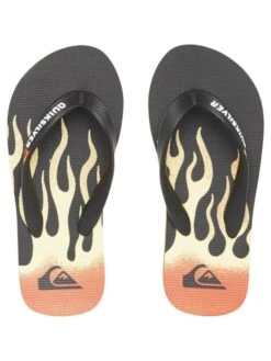 Quiksilver Molokai Flame 2022 - Tongs Pour Garçon -Tenue De Surf aqbl100495 quiksilverp xkky frt4