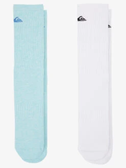 Quiksilver 2 Pack Solid - Chaussettes Pour Homme -Tenue De Surf aqyaa03292 quiksilverp bfg0 bck1