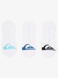 Quiksilver Oversized Logo - Chaussettes Invisibles [Pack De 3] Pour Homme -Tenue De Surf aqyaa03301 quiksilverp wbb0 bck1