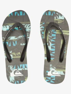 Quiksilver Molokai Art Gregg Kaplan - Tongs Pour Homme -Tenue De Surf aqyl101264 quiksilverp xkbg frt4