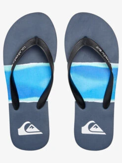 Quiksilver Molokai Airbrushed - Tongs Pour Homme -Tenue De Surf aqyl101317 quiksilverp byj1 frt4