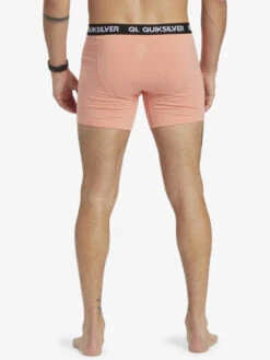 Quiksilver Core Super Soft - Pack De 2 Boxers Pour Homme -Tenue De Surf aqylw03009 quiksilverw mek0 bck1