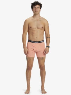 Quiksilver Core Super Soft - Pack De 2 Boxers Pour Homme -Tenue De Surf aqylw03009 quiksilverw mek0 frt9