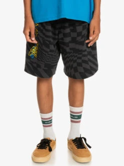 Quiksilver Radical Times Long - Short En Molleton Pour Garçon 8-16 Ans -Tenue De Surf eqbfb03142 quiksilverw kvj6 frt1