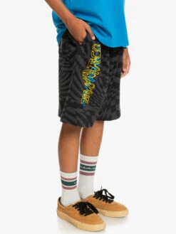 Quiksilver Radical Times Long - Short En Molleton Pour Garçon 8-16 Ans -Tenue De Surf eqbfb03142 quiksilverw kvj6 frt2