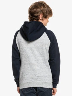 Quiksilver Easy Day - Sweat à Capuche Zippé Pour Garçon -Tenue De Surf eqbft03705 quiksilverw sjsh bck1