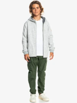 Quiksilver Keller 2022 - Sweat à Capuche Zippé Pour Garçon -Tenue De Surf eqbft03710 quiksilverw sjsh frt9