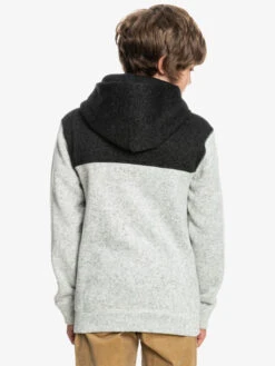 Quiksilver Keller Block 2022 - Sweat à Capuche Zippé Pour Garçon -Tenue De Surf eqbft03711 quiksilverw sjsh bck1