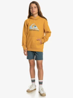 Quiksilver Big Logo - Sweat à Capuche Pour Garçon -Tenue De Surf eqbft03720 quiksilverw ykd0 frt9