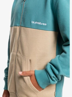 Quiksilver Easy Day - Sweat à Capuche Zippé Pour Garçon 8-16 Ans -Tenue De Surf eqbft03813 quiksilverw blz0 frt3