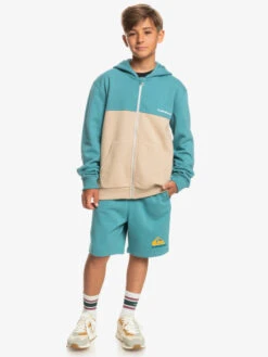 Quiksilver Easy Day - Sweat à Capuche Zippé Pour Garçon 8-16 Ans -Tenue De Surf eqbft03813 quiksilverw blz0 frt9