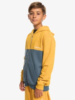 Quiksilver Easy Day - Sweat à Capuche Zippé Pour Garçon 8-16 Ans -Tenue De Surf eqbft03813 quiksilverw ykd0 frt2
