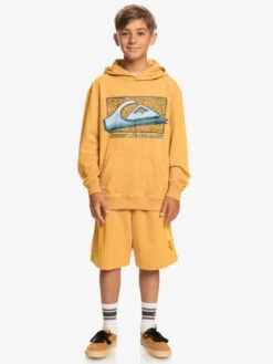Quiksilver Retro Fade - Sweat à Capuche Pour Garçon 8-16 Ans -Tenue De Surf eqbft03819 quiksilverw ykd0 frt9