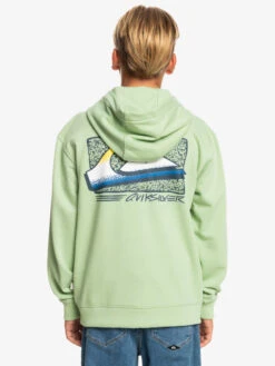 Quiksilver Retro Fade - Sweat à Capuche Zippé Pour Garçon 8-16 Ans -Tenue De Surf eqbft03821 quiksilverw gcz0 bck1
