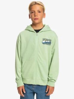 Quiksilver Retro Fade - Sweat à Capuche Zippé Pour Garçon 8-16 Ans -Tenue De Surf eqbft03821 quiksilverw gcz0 frt1