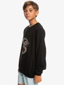 Quiksilver Snackey Gardian - Sweat Pour Garçon 8-16 Ans -Tenue De Surf eqbft03822 quiksilverw kvj0 frt2
