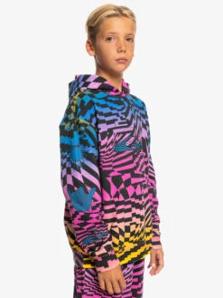 Quiksilver Radical Times - Sweat à Capuche Oversize Pour Garçon 8-16 Ans -Tenue De Surf eqbft03824 quiksilverw mmy6 frt2