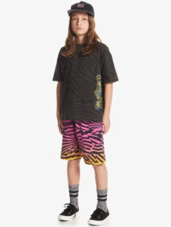 Quiksilver Radical Times - T-shirt Pour Garçon 8-16 Ans -Tenue De Surf eqbkt03326 quiksilverw kvj6 frt9