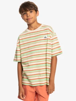 Quiksilver New Stripe - T-shirt Pour Garçon 8-16 Ans -Tenue De Surf eqbkt03327 quiksilverw wdw3 frt1