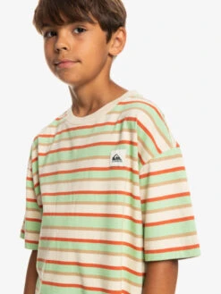 Quiksilver New Stripe - T-shirt Pour Garçon 8-16 Ans -Tenue De Surf eqbkt03327 quiksilverw wdw3 frt3