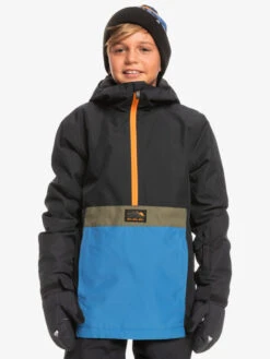 Quiksilver Steeze 2022 - Veste De Snow Technique Pour Garçon -Tenue De Surf eqbtj03163 quiksilverw kvj0 frt3