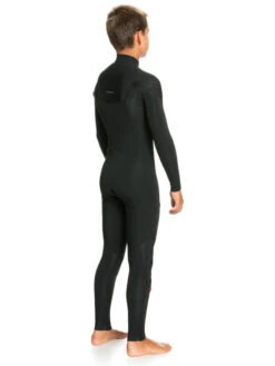 Quiksilver 4/3mm Everyday Sessions - Combinaison Chest Zip Pour Garçon -Tenue De Surf eqbw103067 quiksilverw kvd0 bck3