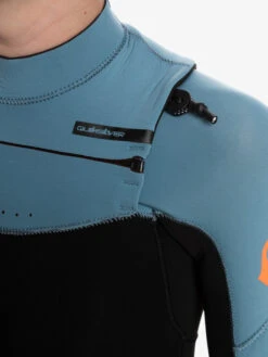 Quiksilver 4/3mm Everyday Sessions - Combinaison De Surf Zip Poitrine Pour Garçon -Tenue De Surf eqbw103094 quiksilverw blm0 frt4