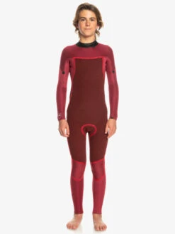 Quiksilver 3/2mm Everyday Sessions - Combinaison De Surf Back Zip Pour Garçon 8-16 Ans 18 Quiksilver 3/2mm Everyday Sessions - Combinaison De Surf Back Zip Pour Garçon 8-16 Ans -Tenue De Surf eqbw103098 quiksilverw kvd0 bck8