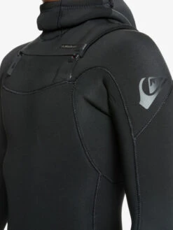 Quiksilver 4/3mm Everyday Sessions - Combinaison De Surf à Capuche Avec Zip Poitrine Pour Garçon -Tenue De Surf eqbw203006 quiksilverw kvd0 frt4