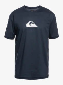 Nouvelles Arrivées 17 Quiksilver Solid Streak - Surf Tee Manches Courtes UPF 50 Pour Garçon 8-16 Ans