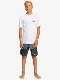 Quiksilver Radical Surf - Surf Tee UPF 50 Pour Garçon -Tenue De Surf eqbwr03229 quiksilverw wbb0 frt9