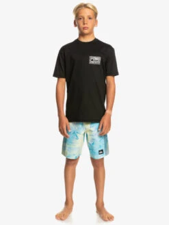 Quiksilver Mix Session - T-shirt De Surf à Manches Courtes Pour Garçon 8-16 Ans -Tenue De Surf eqbwr03234 quiksilverw kvj0 frt9