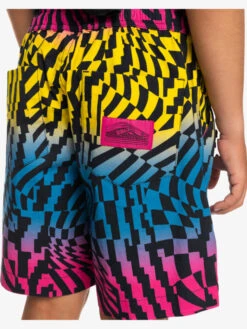 Quiksilver Radical Out - Short Taille élastique Pour Garçon 8-16 Ans -Tenue De Surf eqbws03353 quiksilverw mmy6 bck2