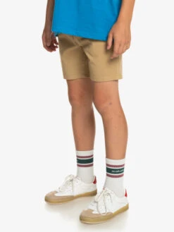 Quiksilver Krandy - Short Chino Pour Garçon 8-16 Ans -Tenue De Surf eqbws03365 quiksilverw ckk0 frt2