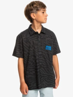 Quiksilver Radical Times - Chemise Manches Courtes Pour Garçon 8-16 Ans -Tenue De Surf eqbwt03374 quiksilverw kvj6 frt1