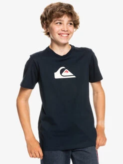 Quiksilver Comp Logo - T-shirt Pour Garçon -Tenue De Surf eqbzt04369 quiksilverw byj0 frt1