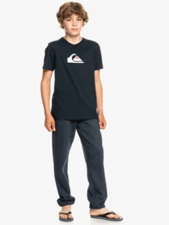 Quiksilver Comp Logo - T-shirt Pour Garçon -Tenue De Surf eqbzt04369 quiksilverw byj0 frt9