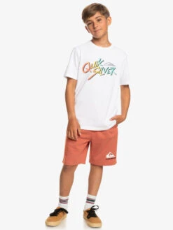 Quiksilver Signature Move - T-shirt Pour Garçon 8-16 Ans -Tenue De Surf eqbzt04587 quiksilverw wbb0 frt9