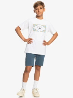 Quiksilver Circled Line - T-shirt Pour Garçon 8-16 Ans -Tenue De Surf eqbzt04590 quiksilverw wbb0 frt9