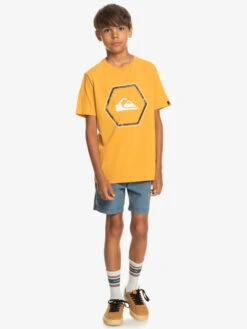 Quiksilver In Shapes - T-shirt Pour Garçon 8-16 Ans -Tenue De Surf eqbzt04591 quiksilverw ykd0 frt9
