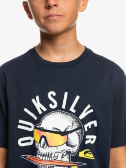 Quiksilver QS Rockin Skull - T-shirt Pour Garçon 8-16 Ans -Tenue De Surf eqbzt04592 quiksilverw byj0 frt3
