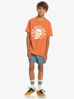 Quiksilver QS Rockin Skull - T-shirt Pour Garçon 8-16 Ans -Tenue De Surf eqbzt04592 quiksilverw cms0 frt9