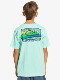 Quiksilver Retro Fade - T-shirt Pour Garçon 8-16 Ans -Tenue De Surf eqbzt04597 quiksilverw gcz0 bck1