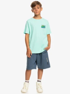Quiksilver Retro Fade - T-shirt Pour Garçon 8-16 Ans -Tenue De Surf eqbzt04597 quiksilverw gcz0 frt9