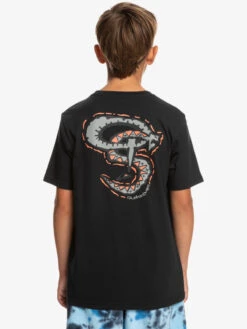 Quiksilver Snaky Words - T-shirt Pour Garçon 8-16 Ans -Tenue De Surf eqbzt04600 quiksilverw kvj0 bck1