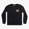 Quiksilver Retro Fade - T-shirt Manches Longues Pour Garçon 8-16 Ans