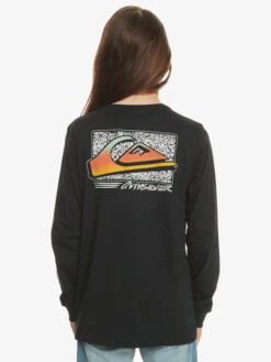 Quiksilver Retro Fade - T-shirt Manches Longues Pour Garçon 8-16 Ans -Tenue De Surf eqbzt04603 quiksilverw kvj0 bck1