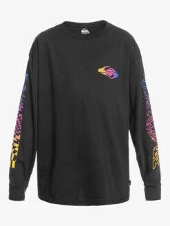 Quiksilver Radical Flag - T-shirt Manches Longues Pour Garçon 8-16 Ans -Tenue De Surf eqbzt04615 quiksilverv kvj0 frt1